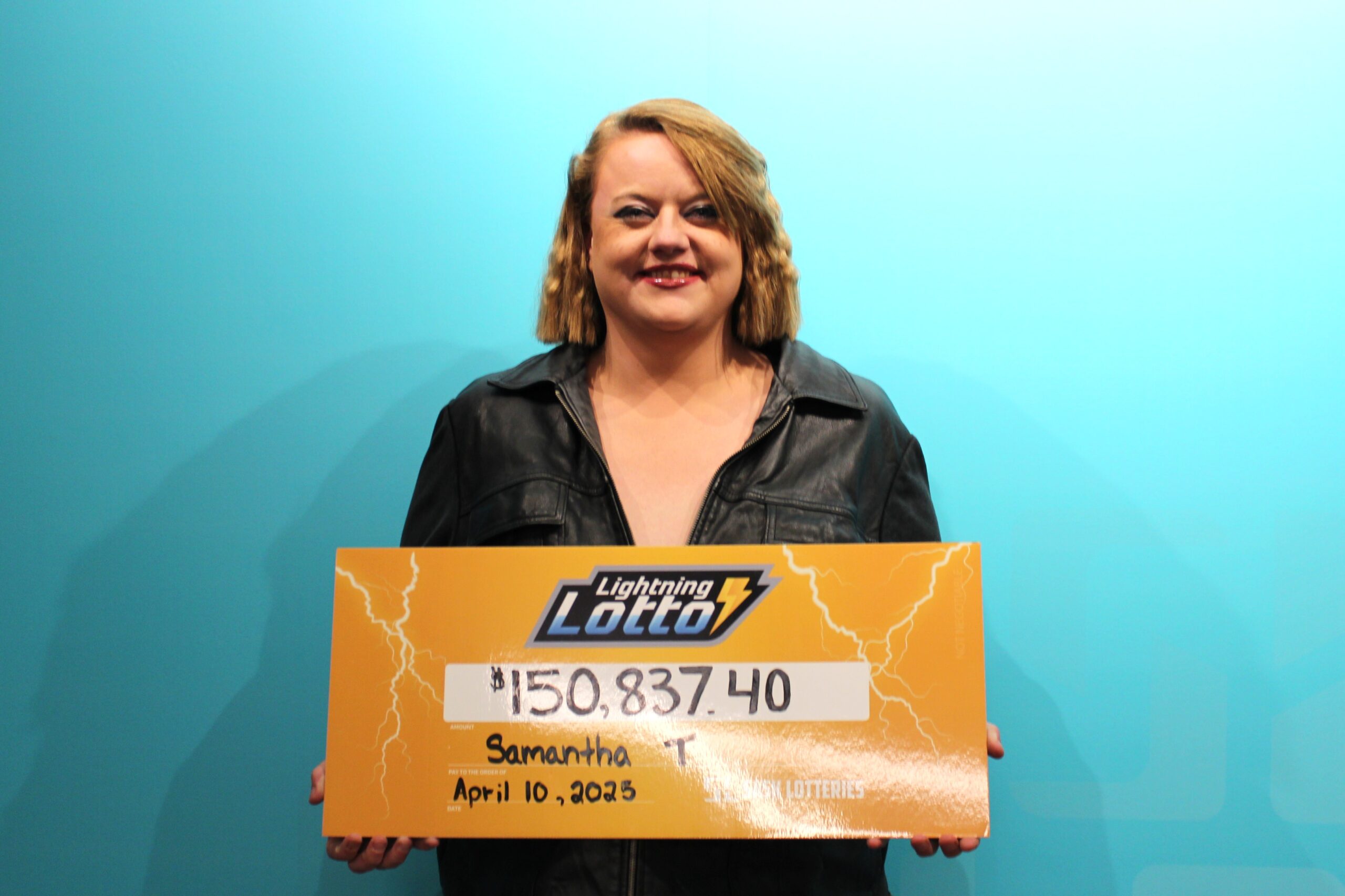 Lottery Winner Samantha Thompson