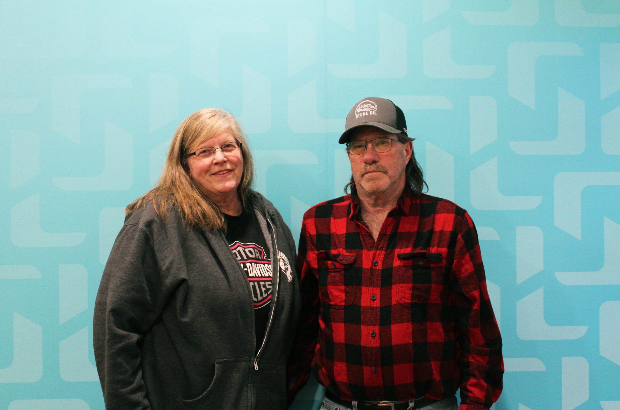 Lottery Winners Doreen Nelson and Michael Bogner