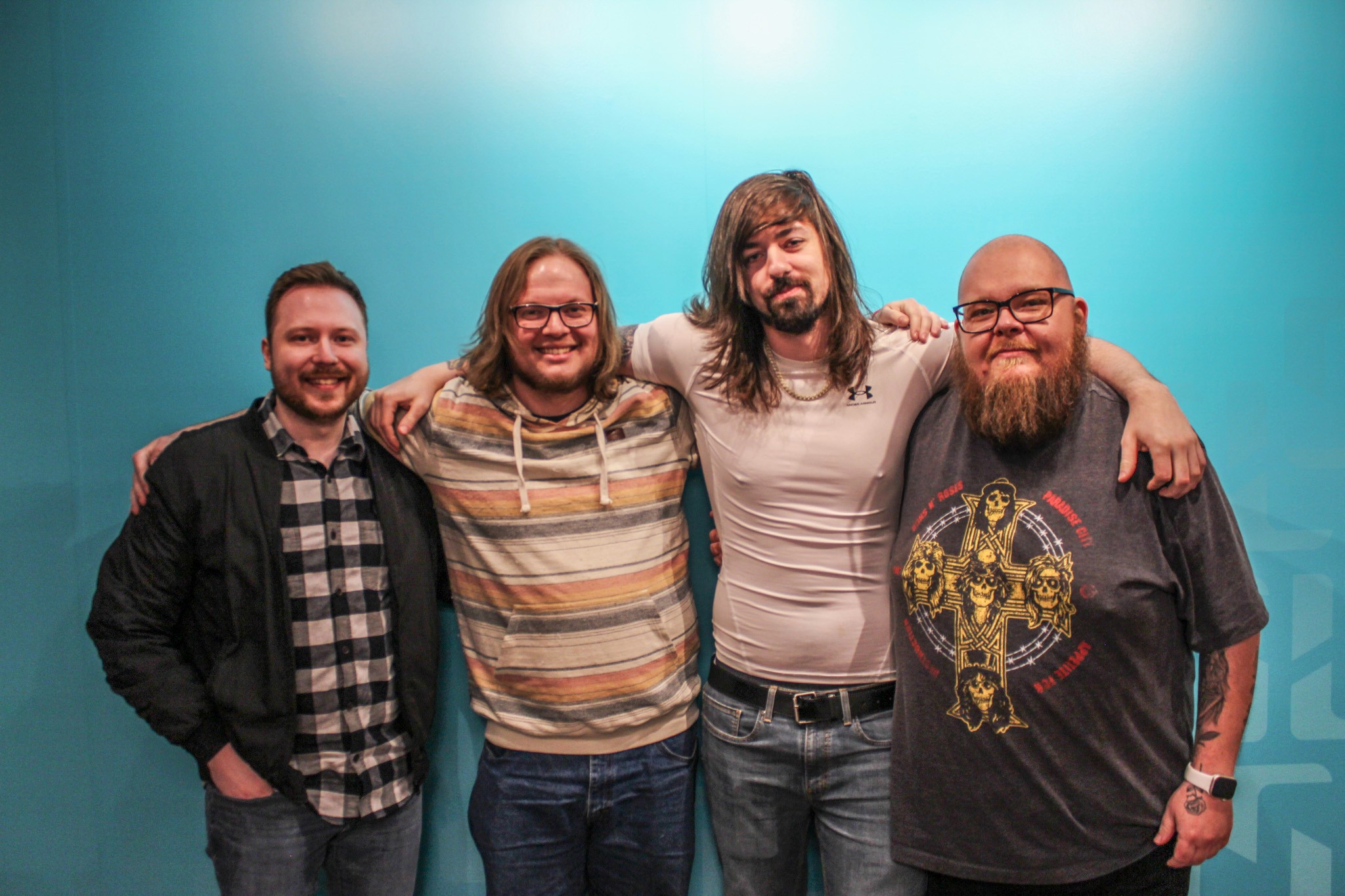 Lottery Winners J.Mcleod,C, Macleod, B.Hotsko, E.Gleason